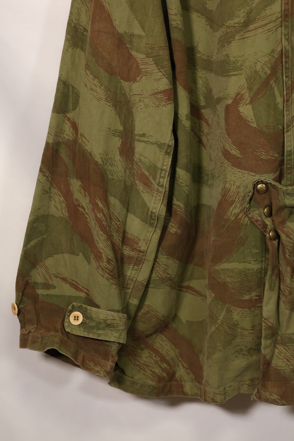 20世纪50年代法国陆军蜥蜴迷彩TAP 47/53空降兵夹克，带以色列印章，二手，品相B