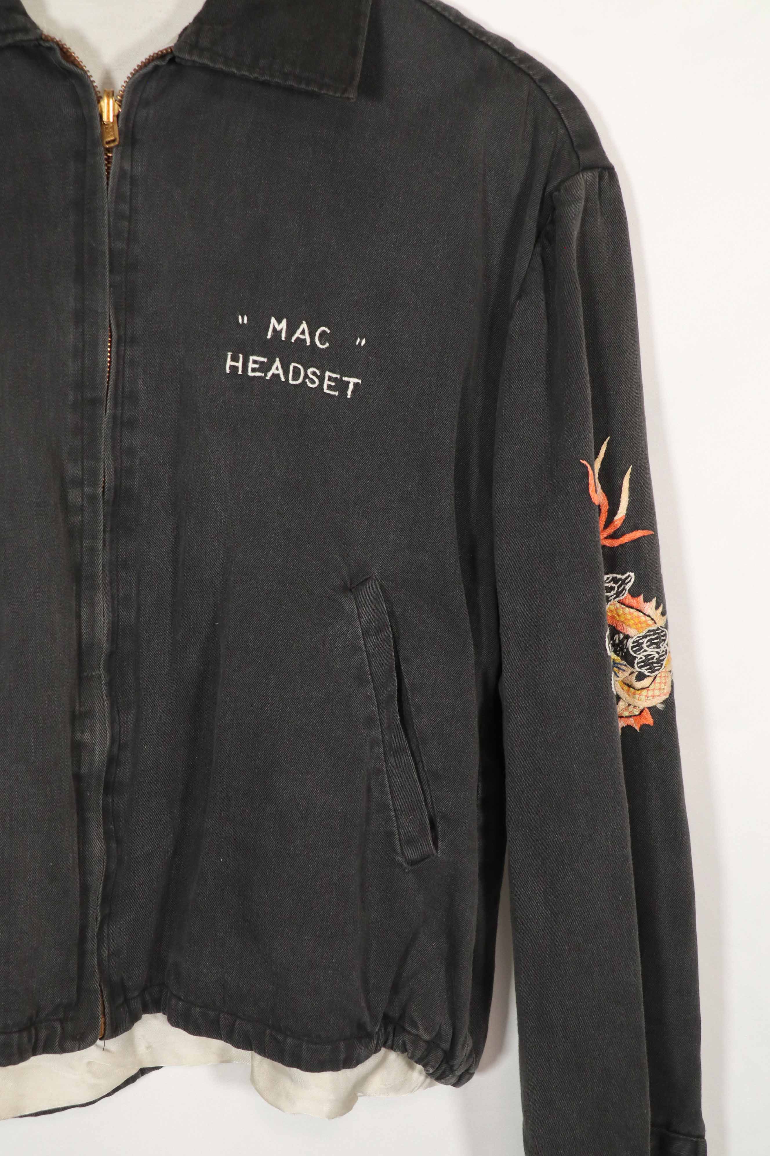 実物　ベトナム戦争　ツアージャケット　173空挺旅団　1967-1969　レア品