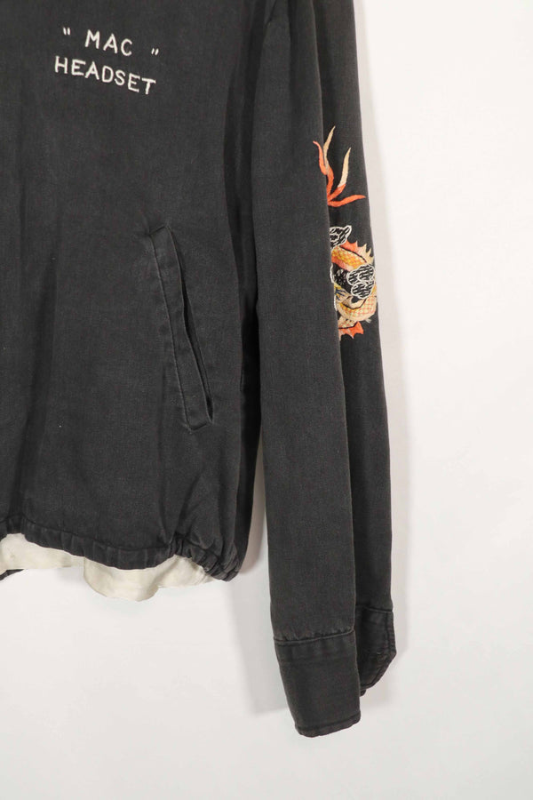 実物　ベトナム戦争　ツアージャケット　173空挺旅団　1967-1969　レア品