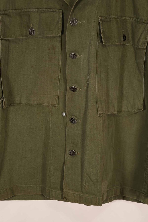 実物　1940年代　アメリカ陸軍　HBT OD ユーティリティジャケット　中古品　36R
