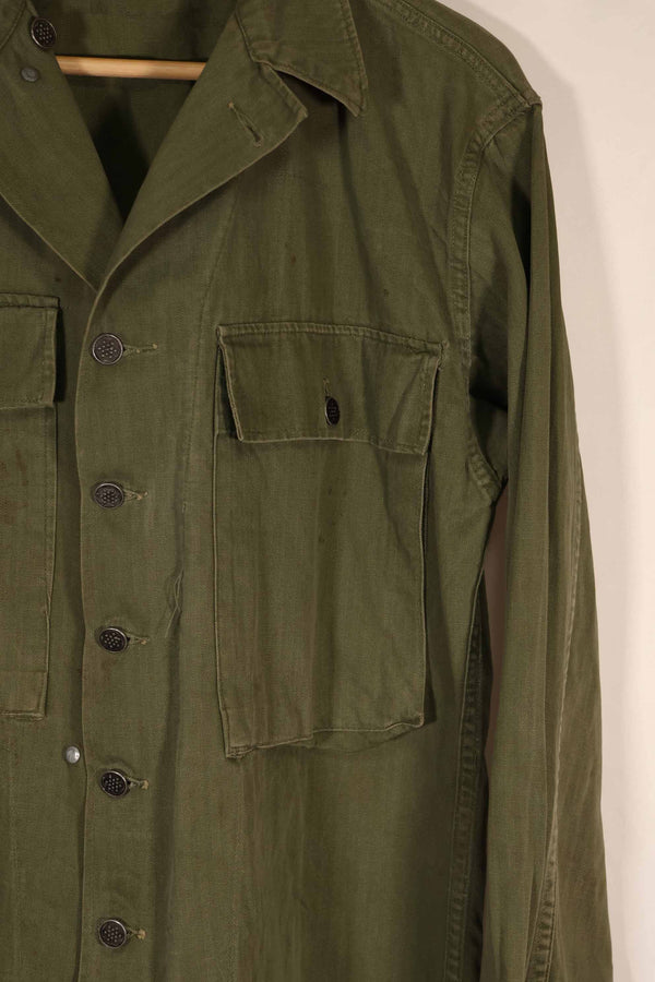 実物　1940年代　アメリカ陸軍　HBT OD ユーティリティジャケット　中古品　36R