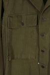 実物　1940年代　アメリカ陸軍　HBT OD ユーティリティジャケット　中古品　36R
