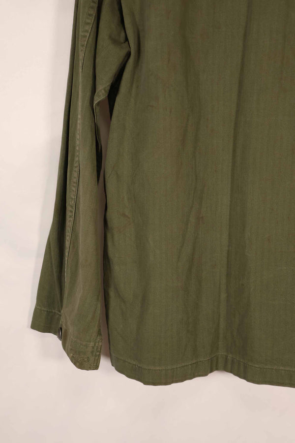 実物　1940年代　アメリカ陸軍　HBT OD ユーティリティジャケット　中古品　36R