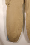 Early 1940s, Estimated Size 36, U.S. Army, Airborne Division, M-1942 Jump Pants, Slightly Faded, Used