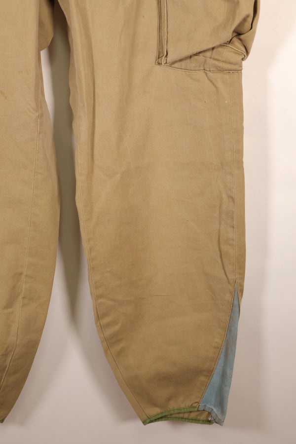 Early 1940s, Estimated Size 36, U.S. Army, Airborne Division, M-1942 Jump Pants, Slightly Faded, Used