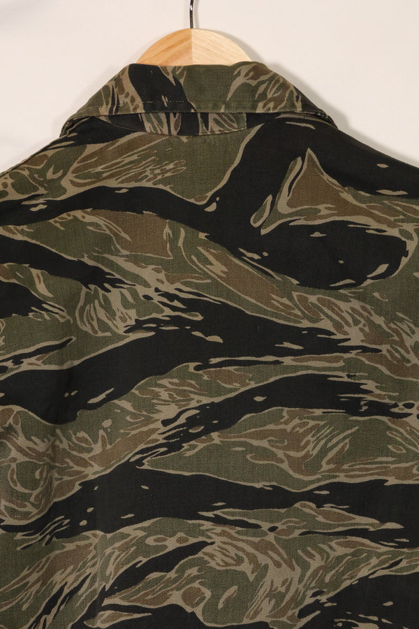 1960年代　シルバータイガー　A-S　タイガーストライプ　シャツ　パッチ付　通訳　中古品