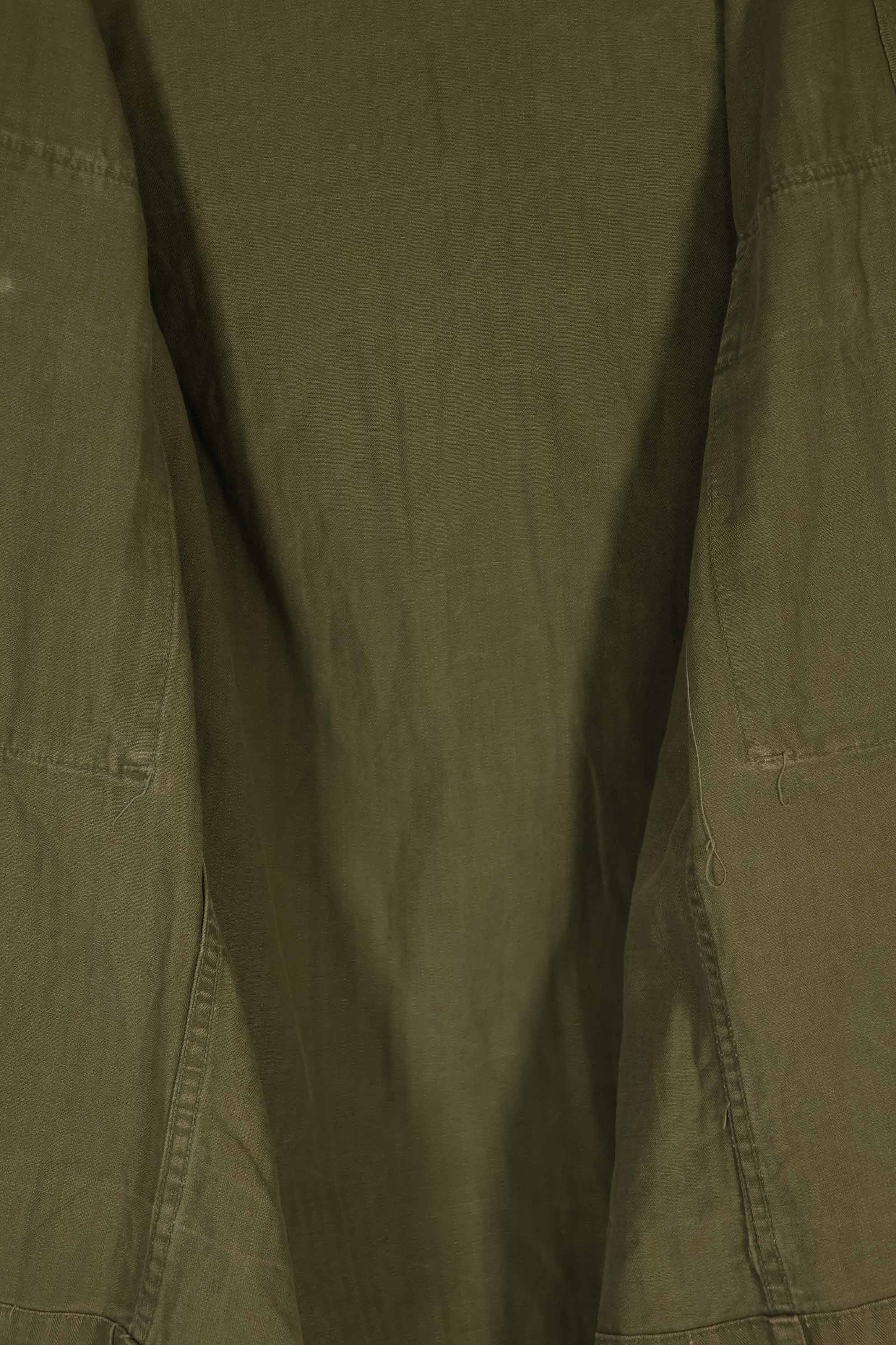 実物　1940年代　アメリカ陸軍　HBT OD ユーティリティジャケット　中古品　36R