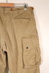 Early 1940s, Estimated Size 36, U.S. Army, Airborne Division, M-1942 Jump Pants, Slightly Faded, Used