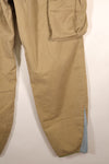 Early 1940s, Estimated Size 36, U.S. Army, Airborne Division, M-1942 Jump Pants, Slightly Faded, Used