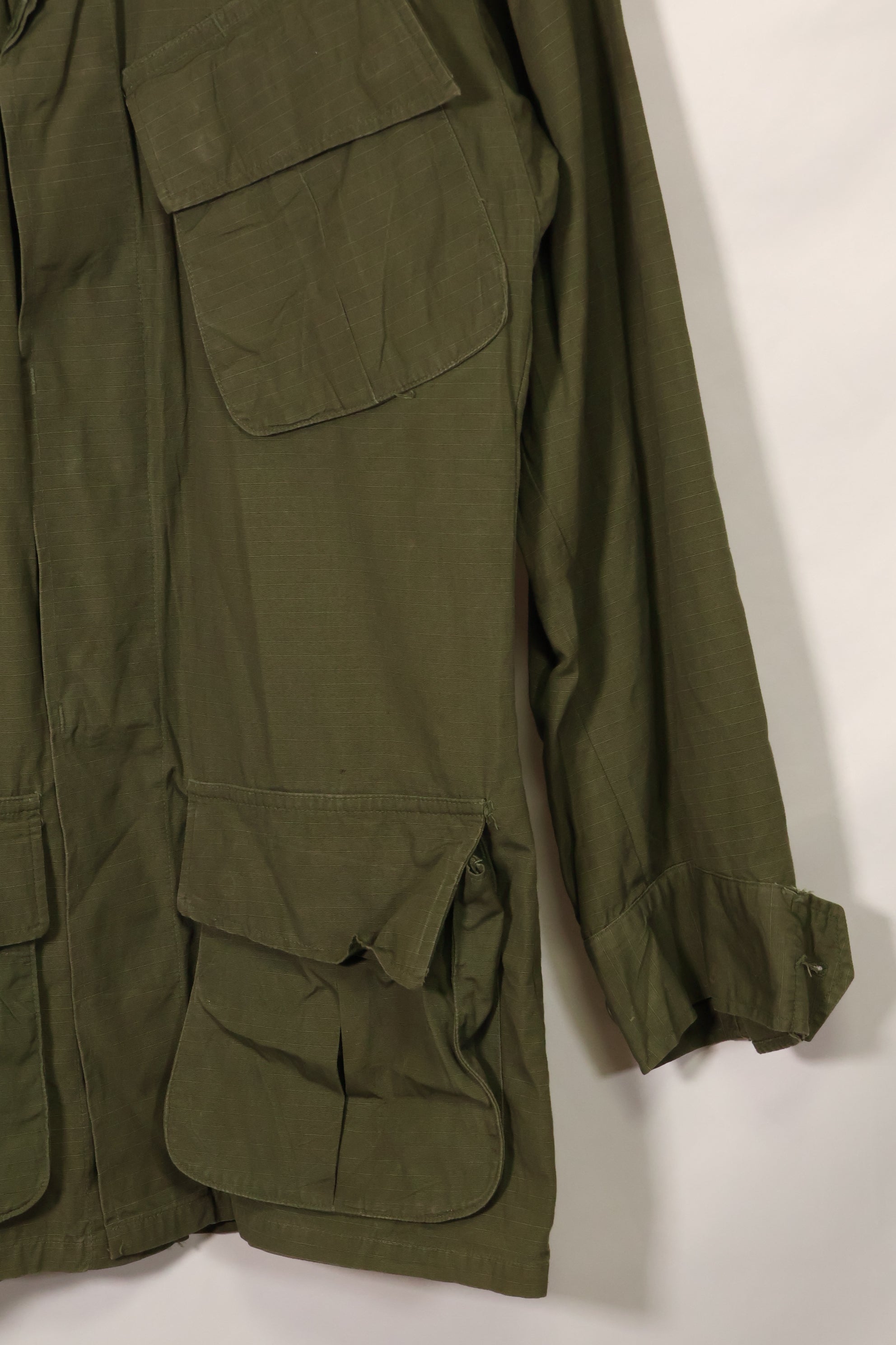 1969年契約　4th Model ジャングルファティーグ　ジャケット　X-S-R　中古品　パッチ付き