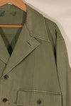 実物　1940年代　アメリカ海軍　USN　M42 ユーティリティジャケット　退色　汚れあり