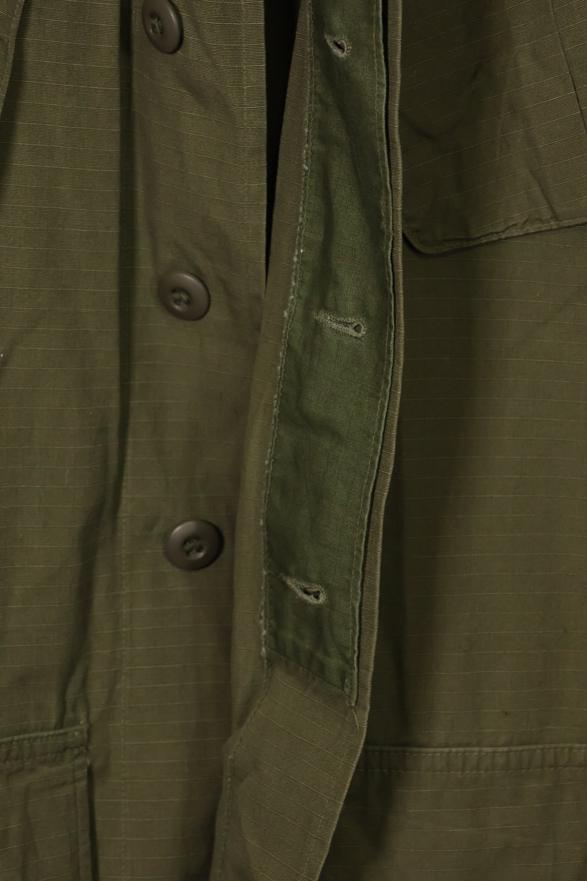 1969年契約　4th Model ジャングルファティーグ　ジャケット　X-S-R　中古品　パッチ付き