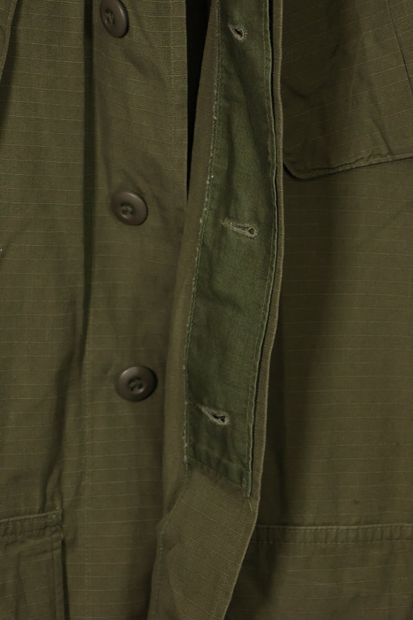 1969年契約　4th Model ジャングルファティーグ　ジャケット　X-S-R　中古品　パッチ付き