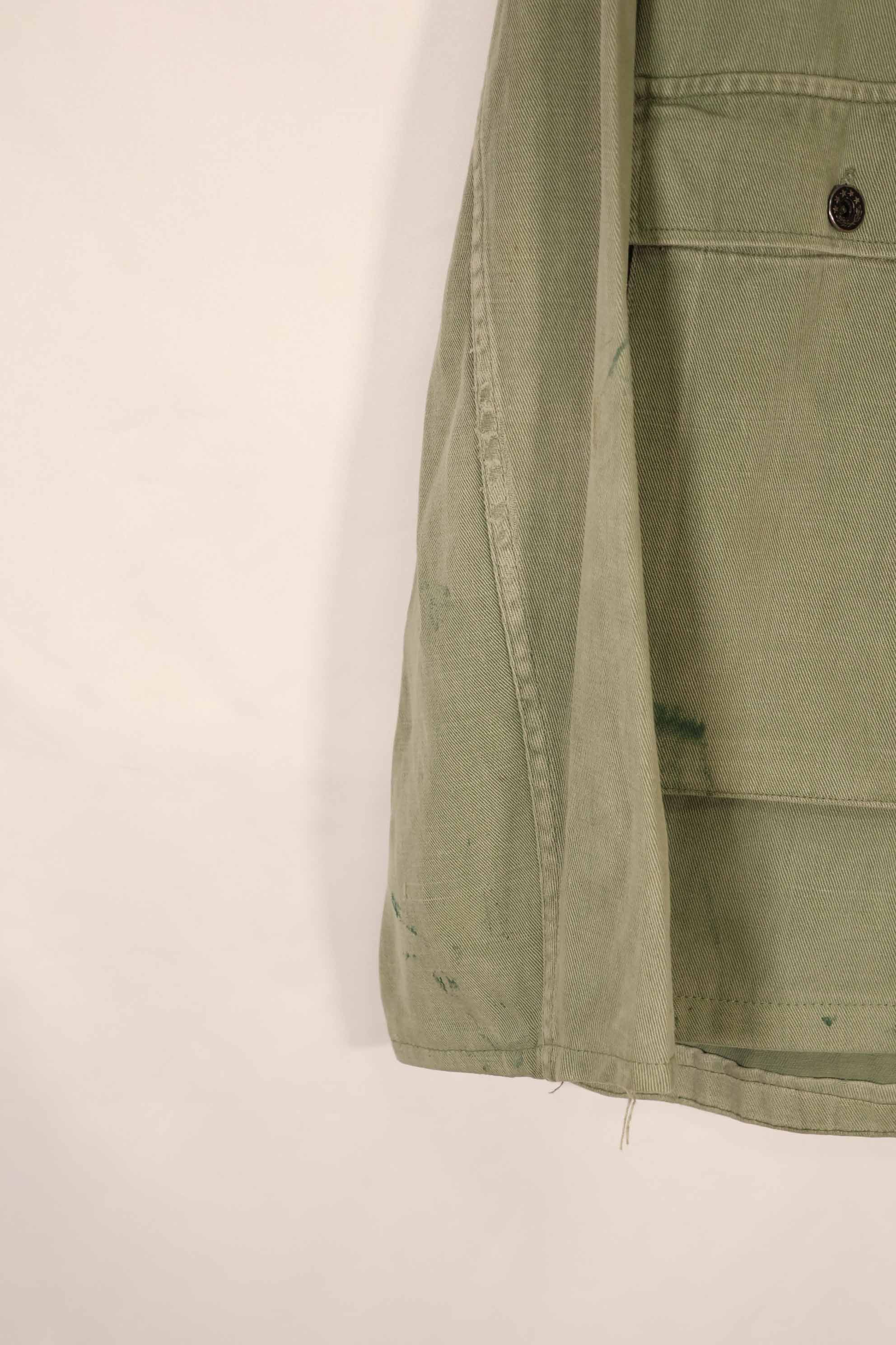 実物　1940年代　アメリカ海軍　USN　M42 ユーティリティジャケット　退色　汚れあり