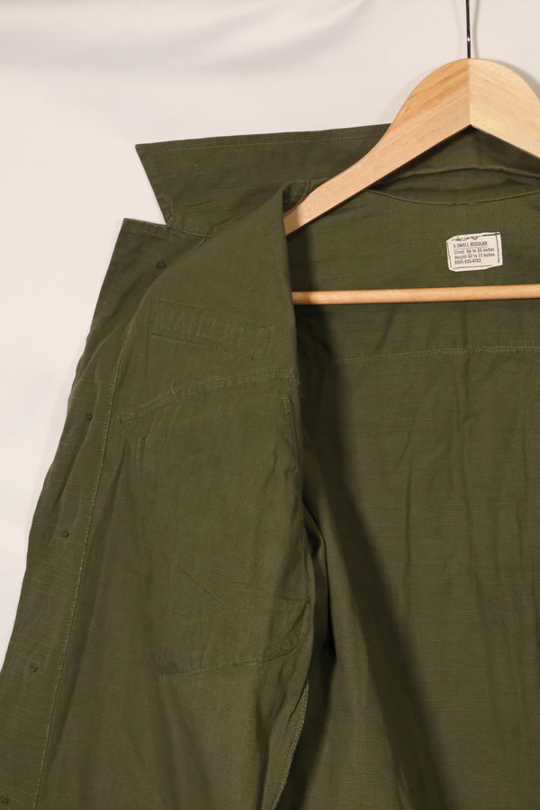 1969年契約　4th Model ジャングルファティーグ　ジャケット　X-S-R　中古品　パッチ付き