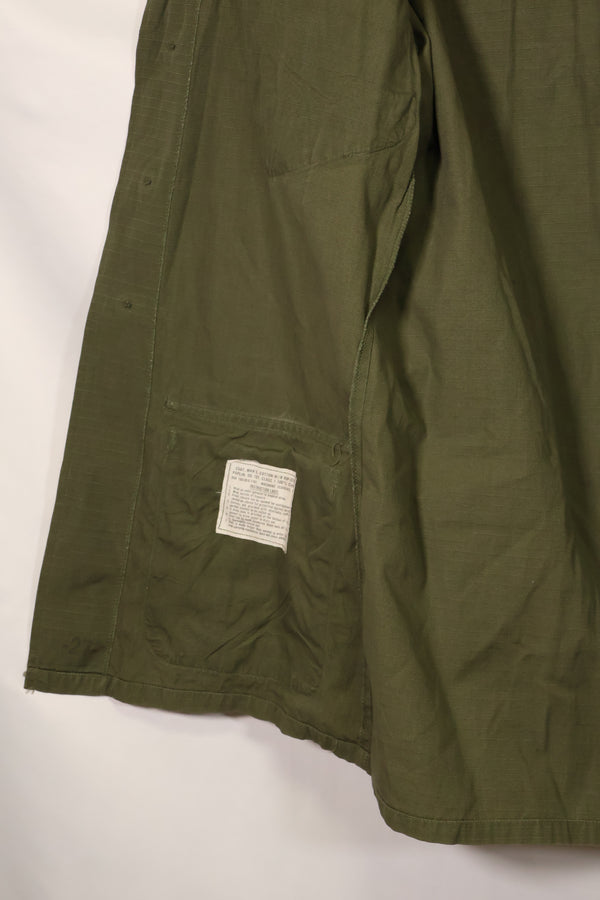 1969年契約　4th Model ジャングルファティーグ　ジャケット　X-S-R　中古品　パッチ付き