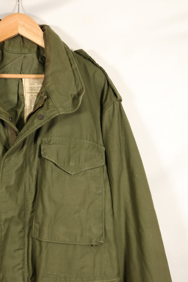 1975 Contract M-R 3rd Model M65 Field Jacket, Used, Good Condition