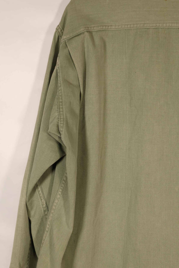 実物　1940年代　アメリカ海軍　USN　M42 ユーティリティジャケット　退色　汚れあり