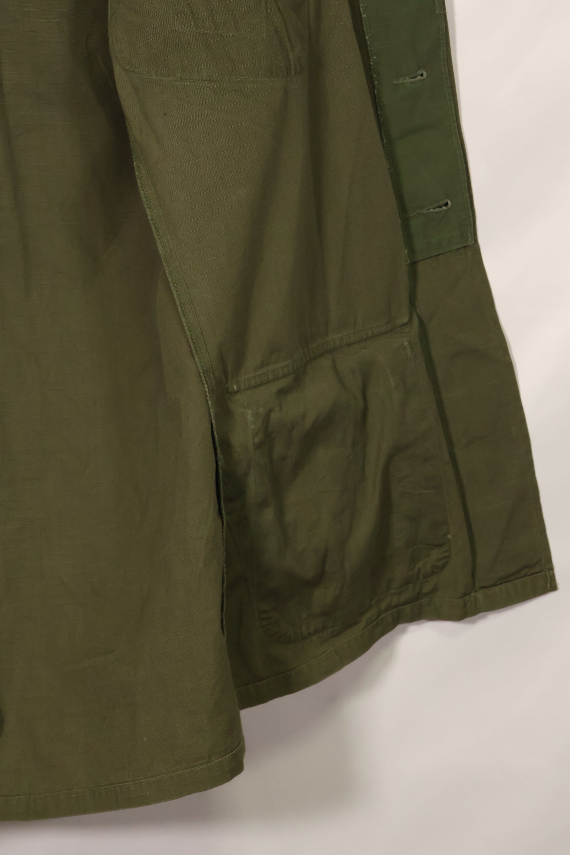 1969年契約　4th Model ジャングルファティーグ　ジャケット　X-S-R　中古品　パッチ付き