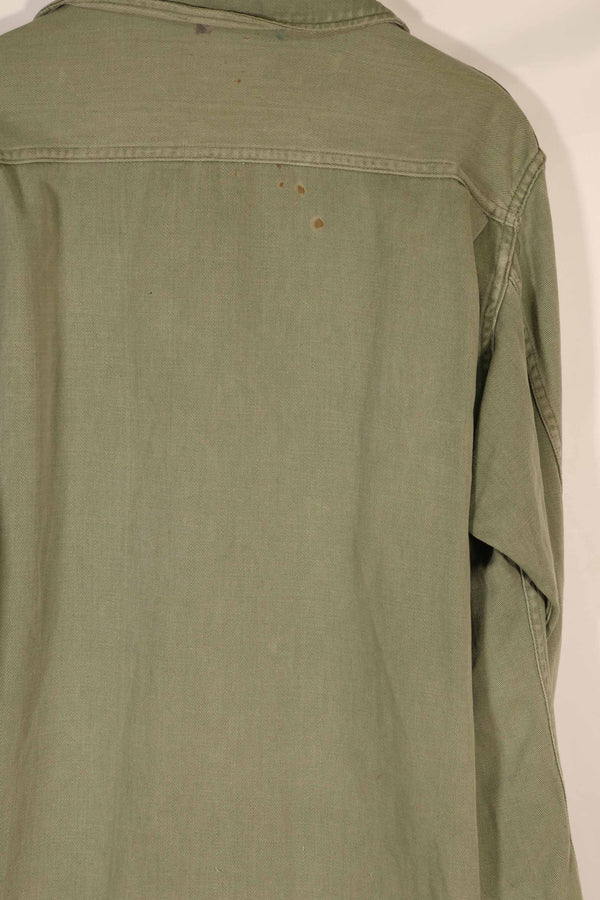 実物　1940年代　アメリカ海軍　USN　M42 ユーティリティジャケット　退色　汚れあり