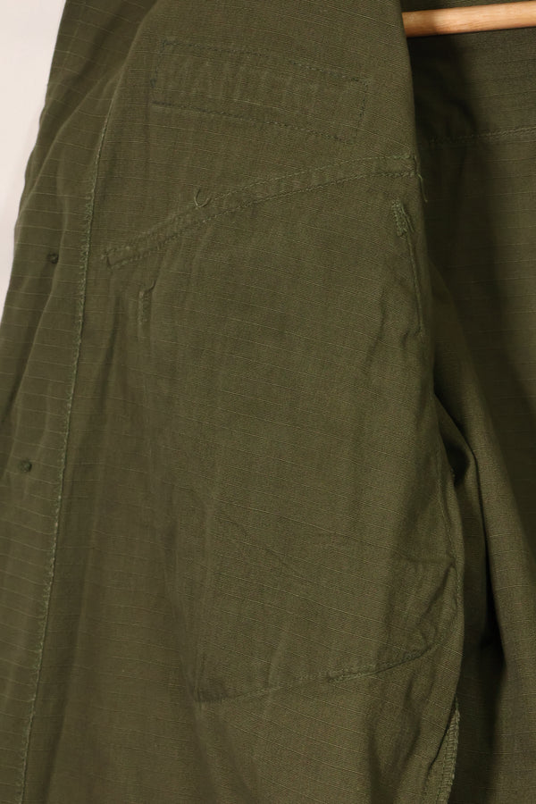 1969年契約　4th Model ジャングルファティーグ　ジャケット　X-S-R　中古品　パッチ付き