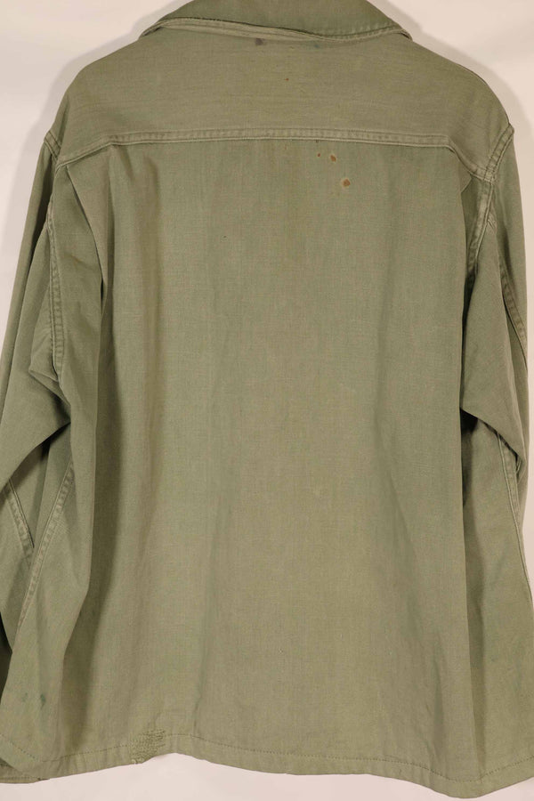 実物　1940年代　アメリカ海軍　USN　M42 ユーティリティジャケット　退色　汚れあり