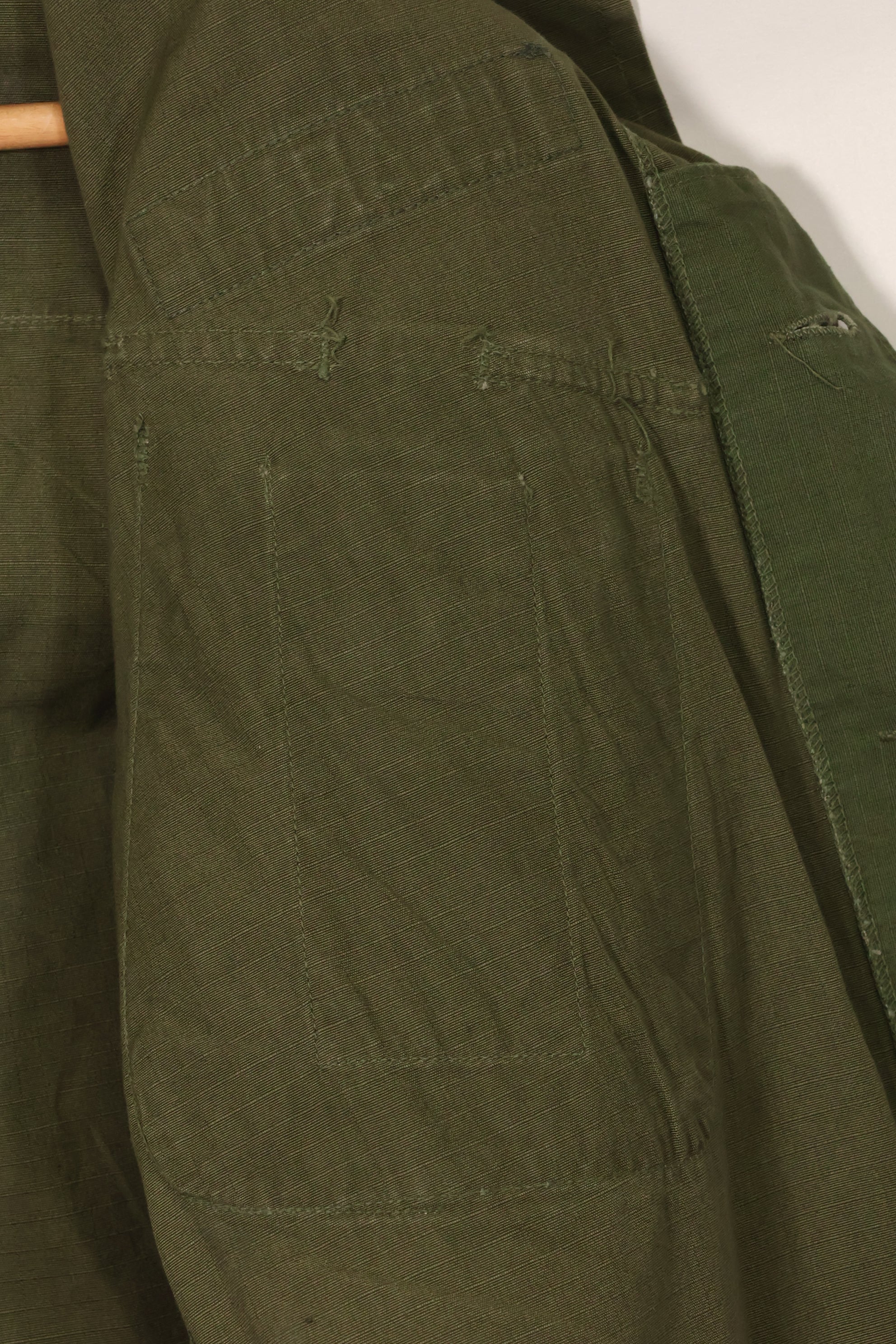 1969年契約　4th Model ジャングルファティーグ　ジャケット　X-S-R　中古品　パッチ付き