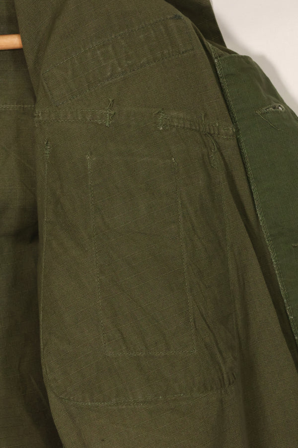 1969年契約　4th Model ジャングルファティーグ　ジャケット　X-S-R　中古品　パッチ付き