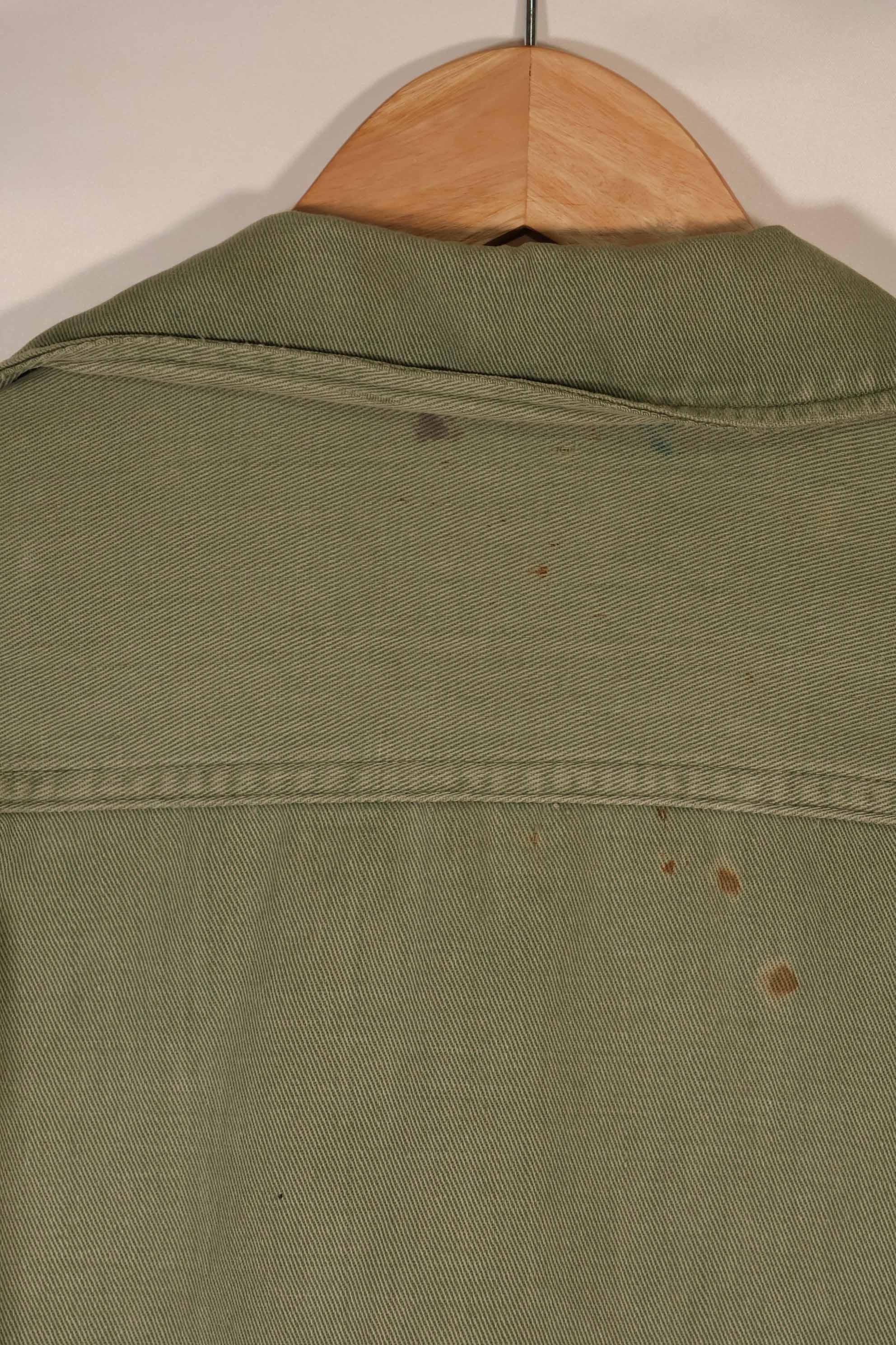 実物　1940年代　アメリカ海軍　USN　M42 ユーティリティジャケット　退色　汚れあり