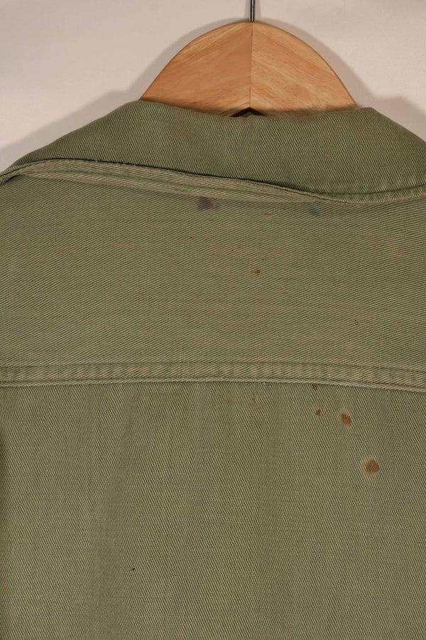 実物　1940年代　アメリカ海軍　USN　M42 ユーティリティジャケット　退色　汚れあり