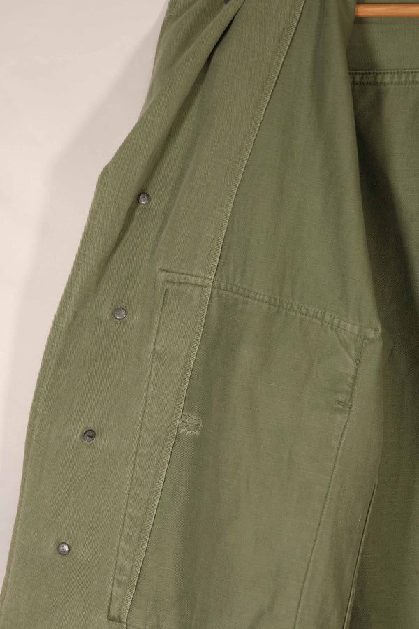 実物　1940年代　アメリカ海軍　USN　M42 ユーティリティジャケット　退色　汚れあり