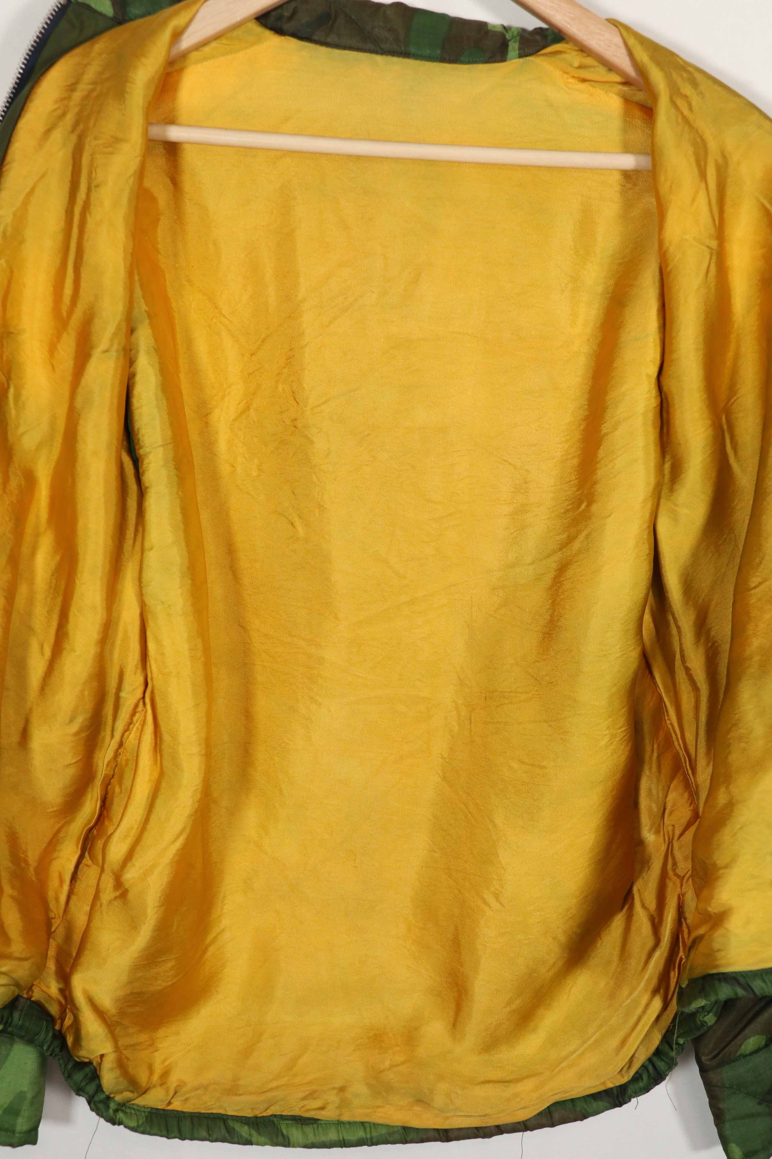 実物　米軍ポンチョライナー製　US NAVY SEABEE TEAM 7107  1971-72 ツアージャケット