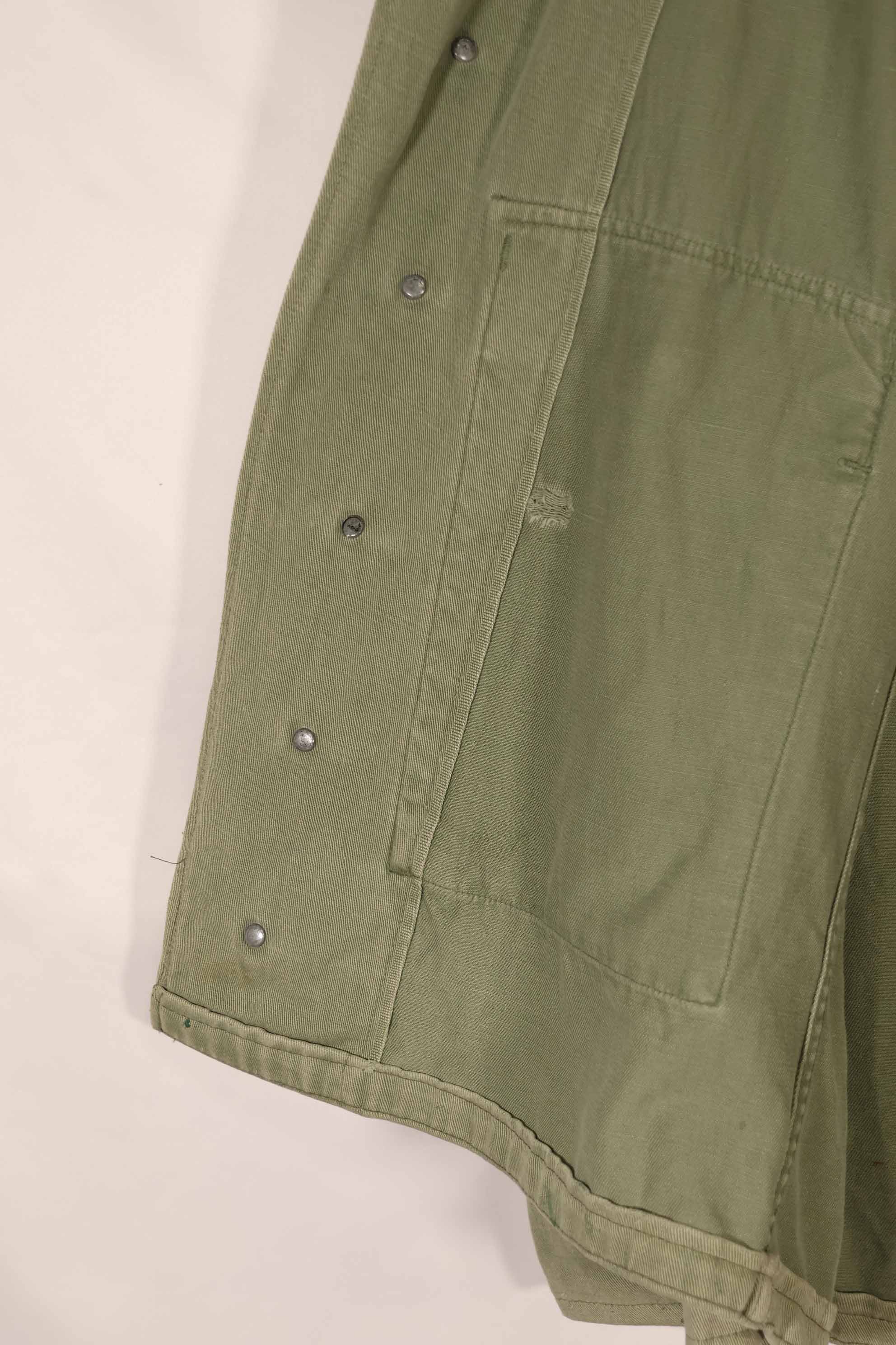 実物　1940年代　アメリカ海軍　USN　M42 ユーティリティジャケット　退色　汚れあり