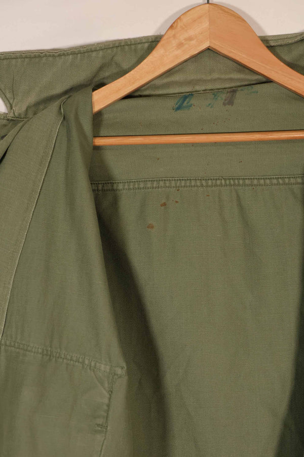 実物　1940年代　アメリカ海軍　USN　M42 ユーティリティジャケット　退色　汚れあり