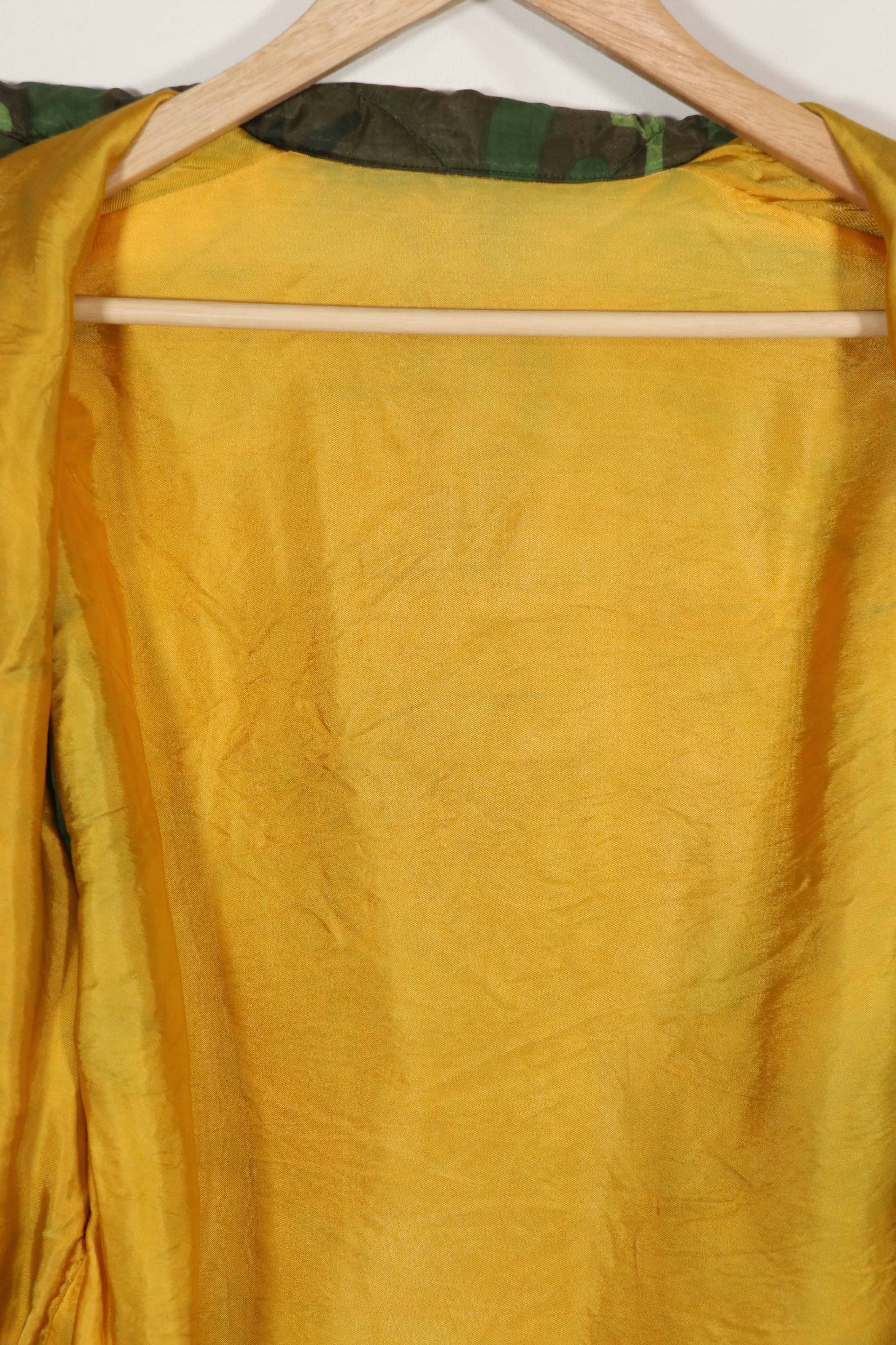 実物　米軍ポンチョライナー製　US NAVY SEABEE TEAM 7107  1971-72 ツアージャケット