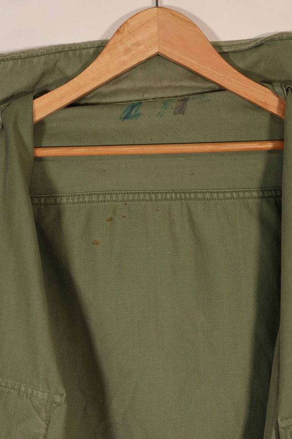 実物　1940年代　アメリカ海軍　USN　M42 ユーティリティジャケット　退色　汚れあり