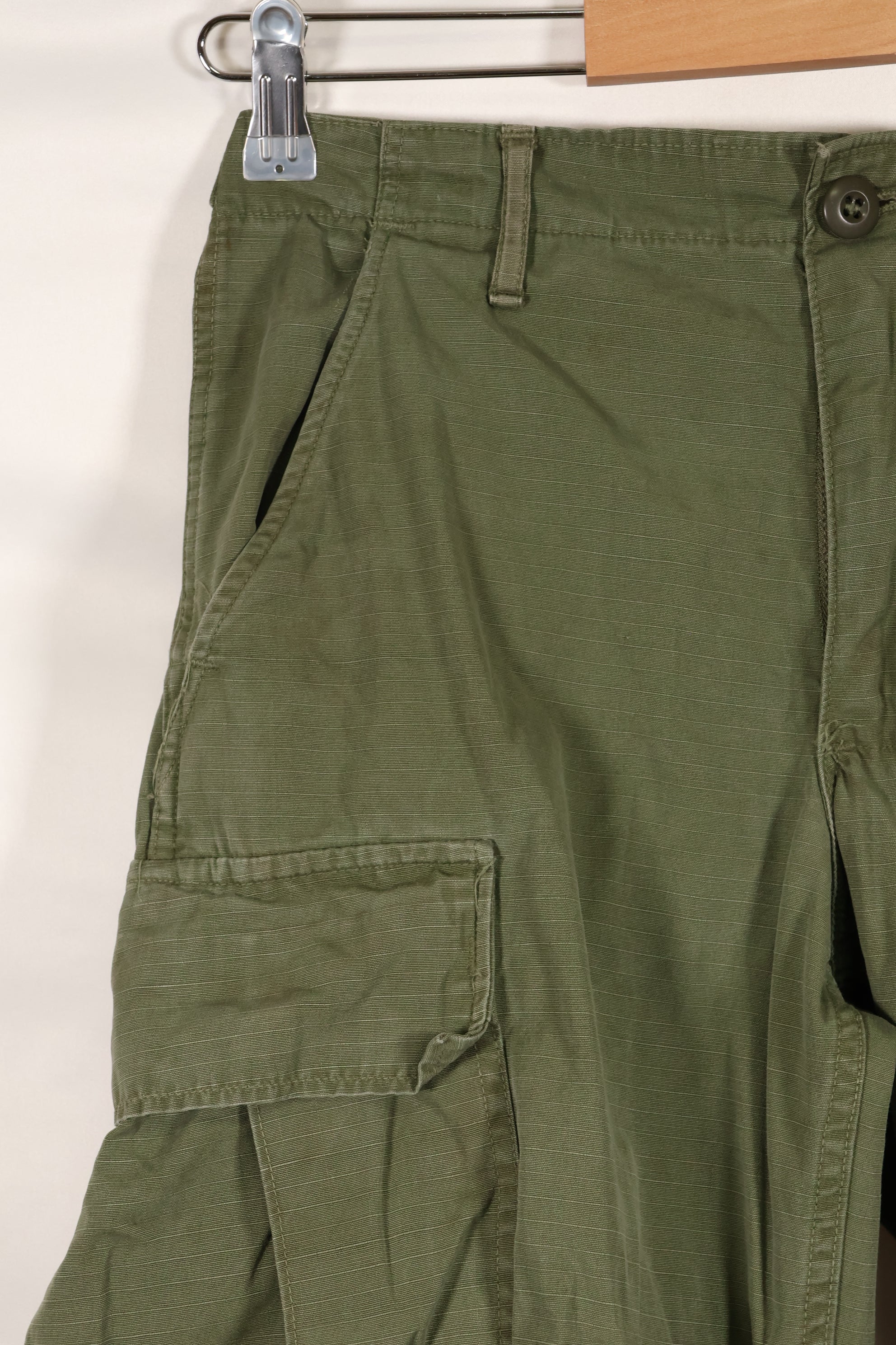 Circa 1969 XS-S size 4th Model Jungle Fatigue pants, used, released by film company