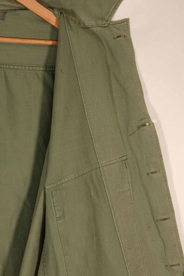 実物　1940年代　アメリカ海軍　USN　M42 ユーティリティジャケット　退色　汚れあり