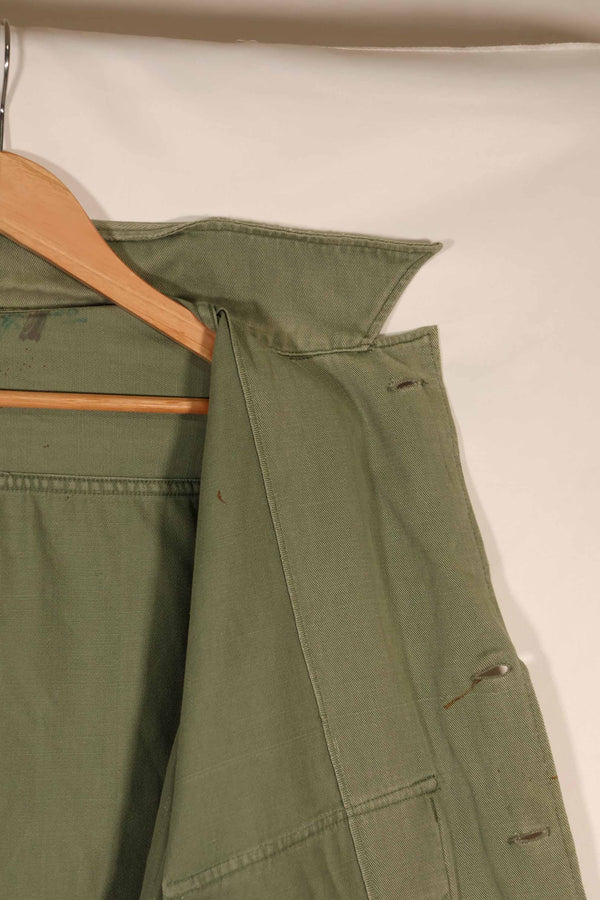 実物　1940年代　アメリカ海軍　USN　M42 ユーティリティジャケット　退色　汚れあり