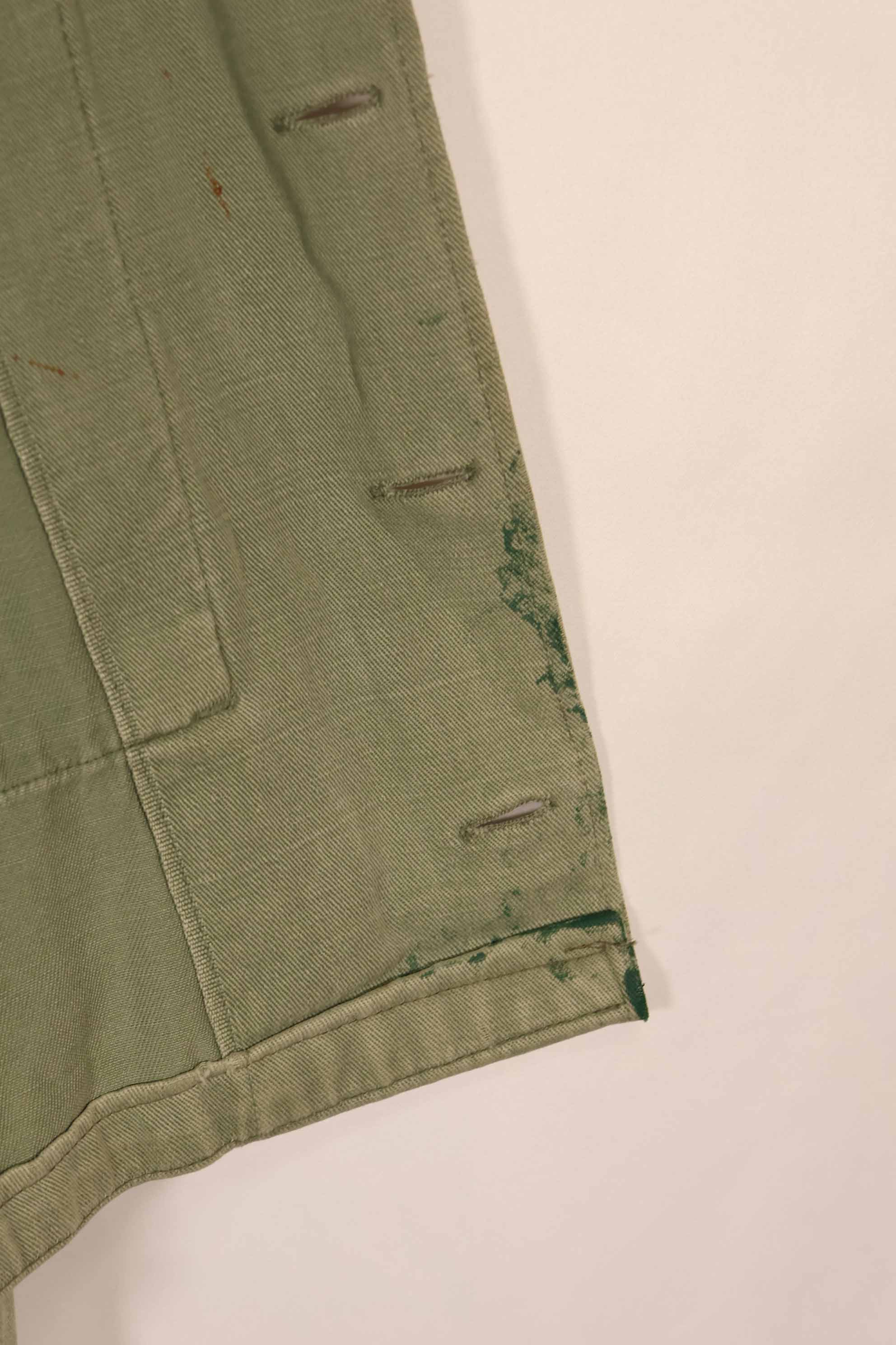 実物　1940年代　アメリカ海軍　USN　M42 ユーティリティジャケット　退色　汚れあり