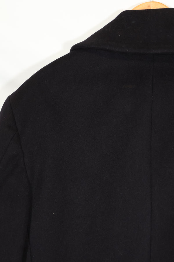 1950年代美国海军呢子大衣，二手，略有虫蛀痕迹