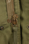 1974 Contract M-S M65 Field Jacket, 3rd Model, Used, Faded, With Patches