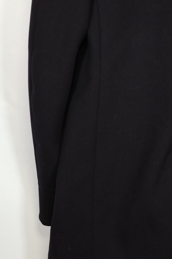 1950年代美国海军呢子大衣，二手，略有虫蛀痕迹