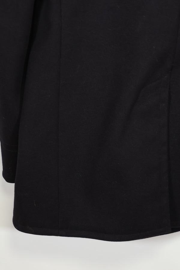 1950年代美国海军呢子大衣，二手，略有虫蛀痕迹