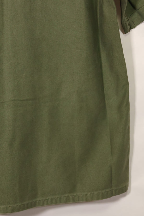 1960年代　元グリーンベレー兵士放出　OG-107　ユーティリティシャツ　初付け　パッチ付き　中古品　C