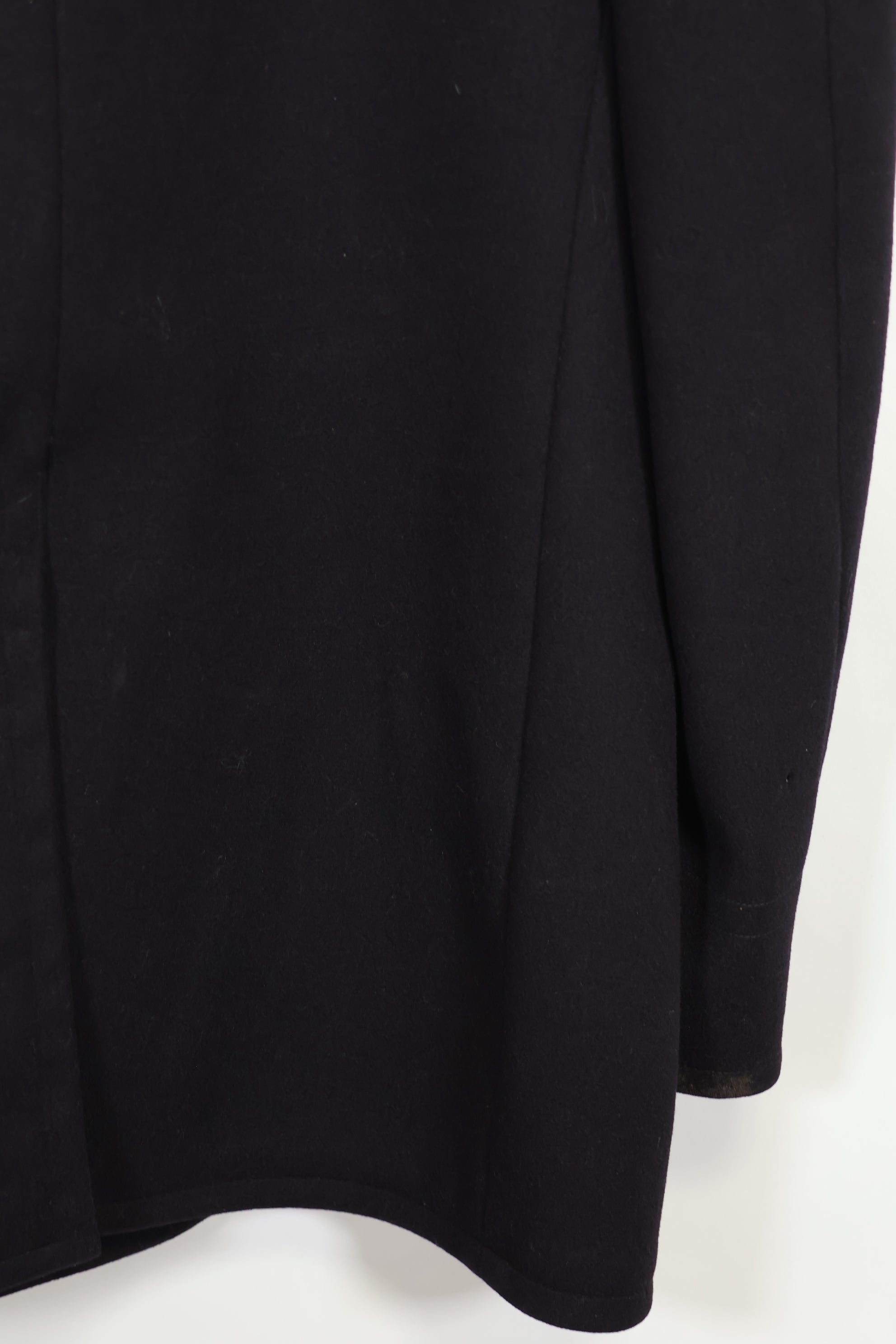 1950年代美国海军呢子大衣，二手，略有虫蛀痕迹