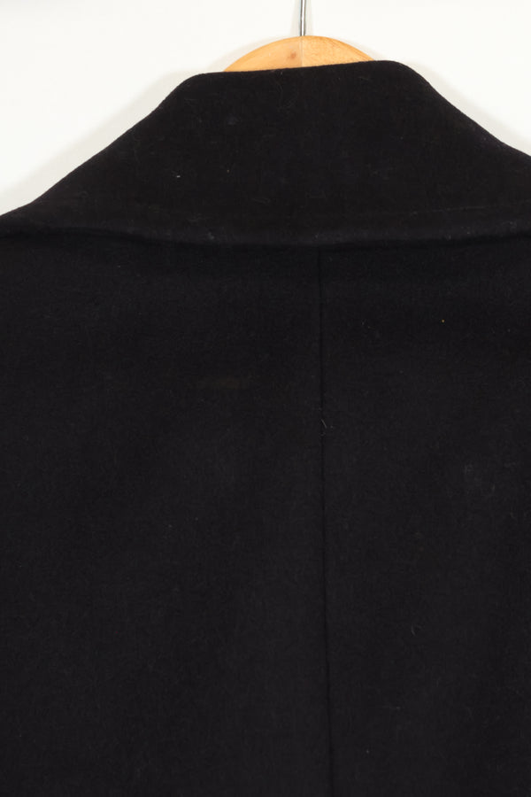 1950年代美国海军呢子大衣，二手，略有虫蛀痕迹