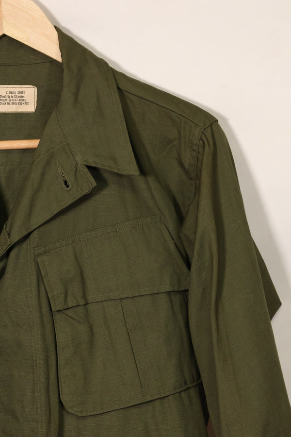 1968年契約　デッドストック　4th Model ジャングルファティーグ　ジャケット　X-S-S　未使用品