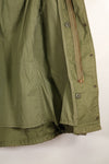 1974 Contract M-S M65 Field Jacket, 3rd Model, Used, Faded, With Patches