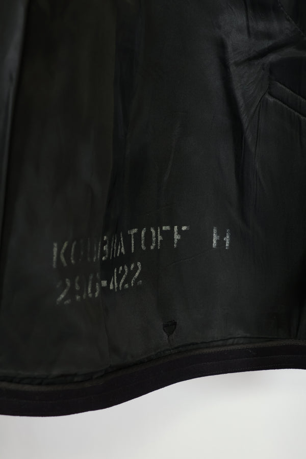 1950年代美国海军呢子大衣，二手，略有虫蛀痕迹